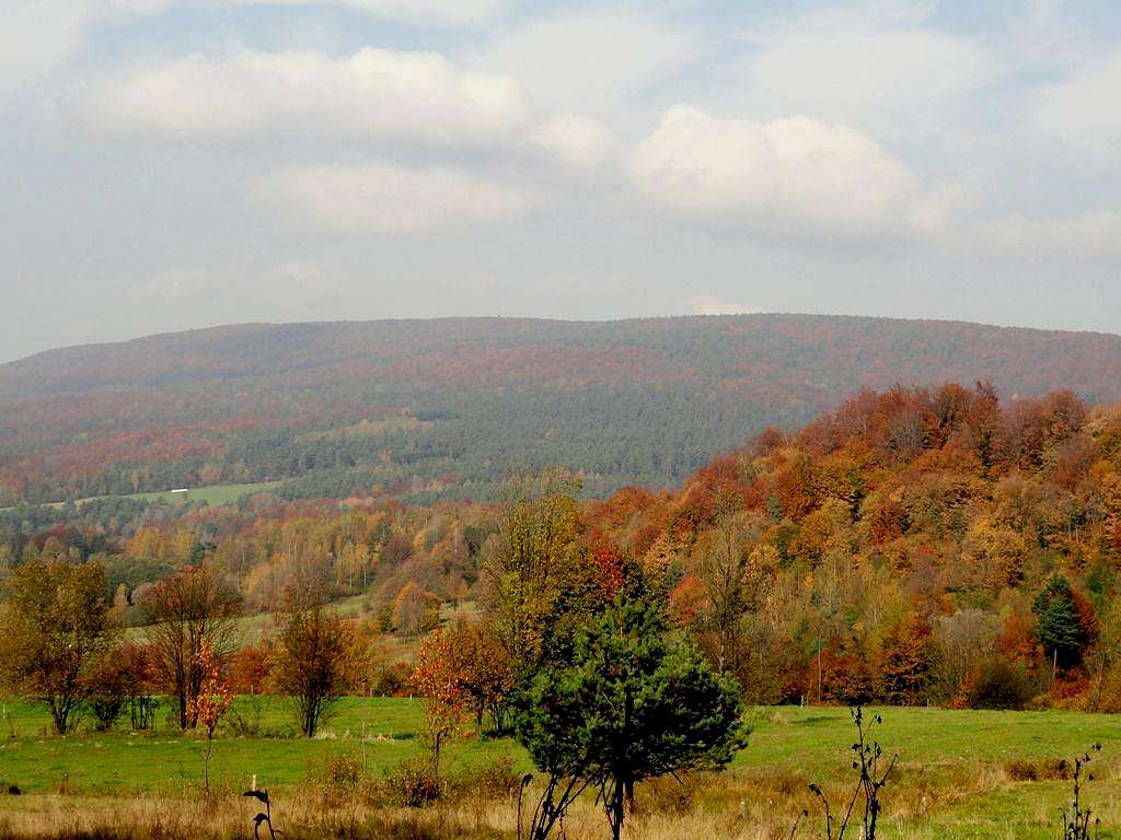 Mount Magura Wątkowska - Our hike – October 12, 2014