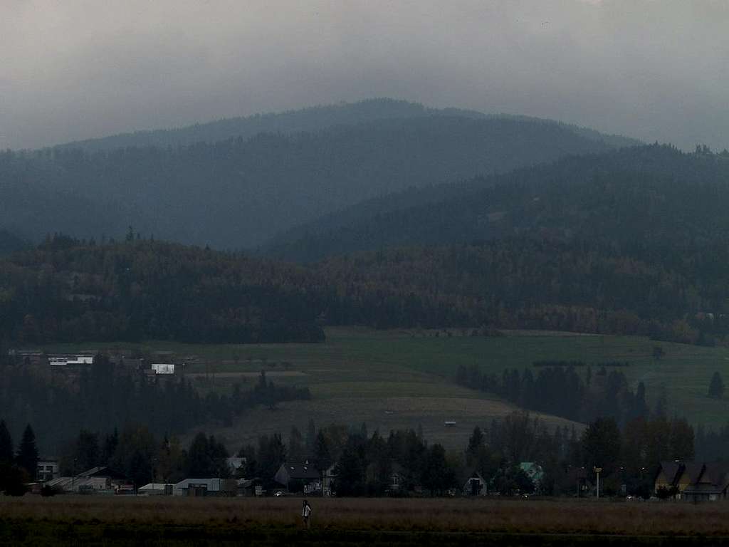 Turbacz from Nowy Targ Airport