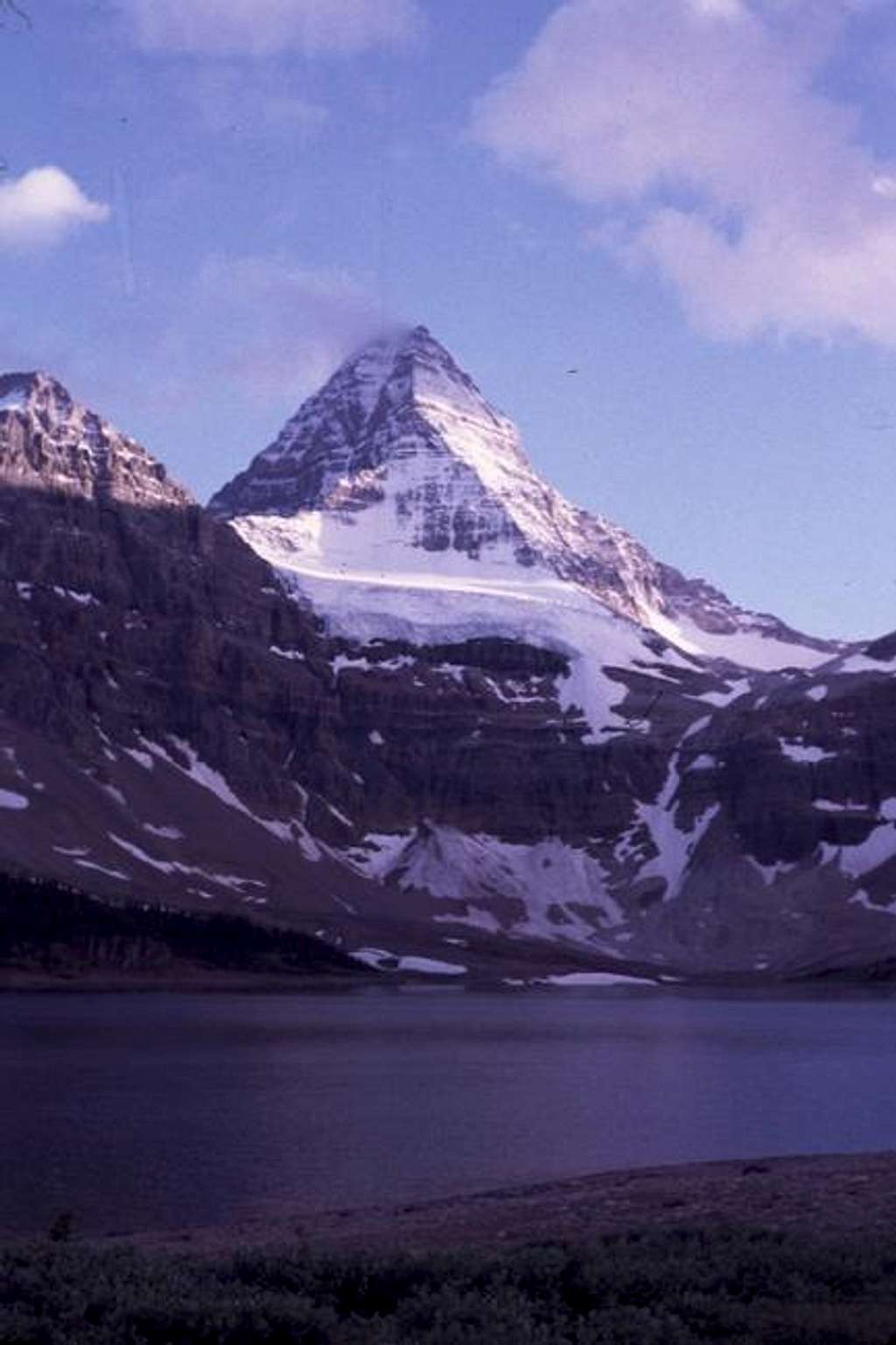 Mt. Assiniboine and with Lake...