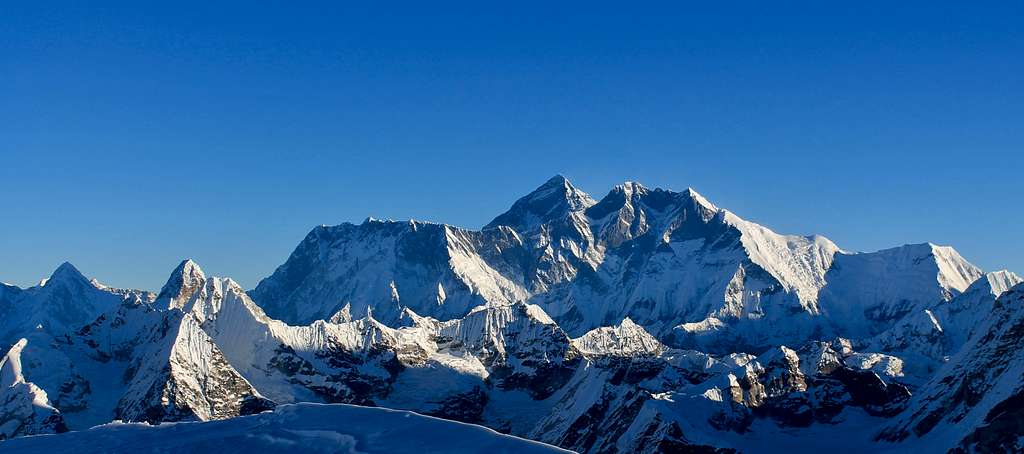 Everest From Mera Peak 6461m
