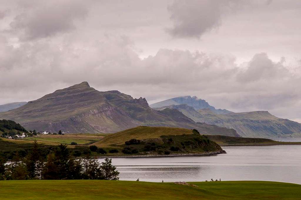 The Trotternish from Portree