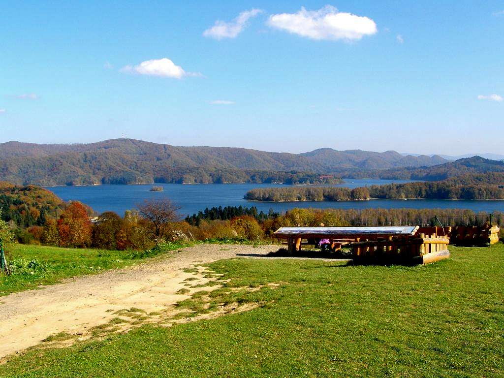 Autumn by Lake Solina