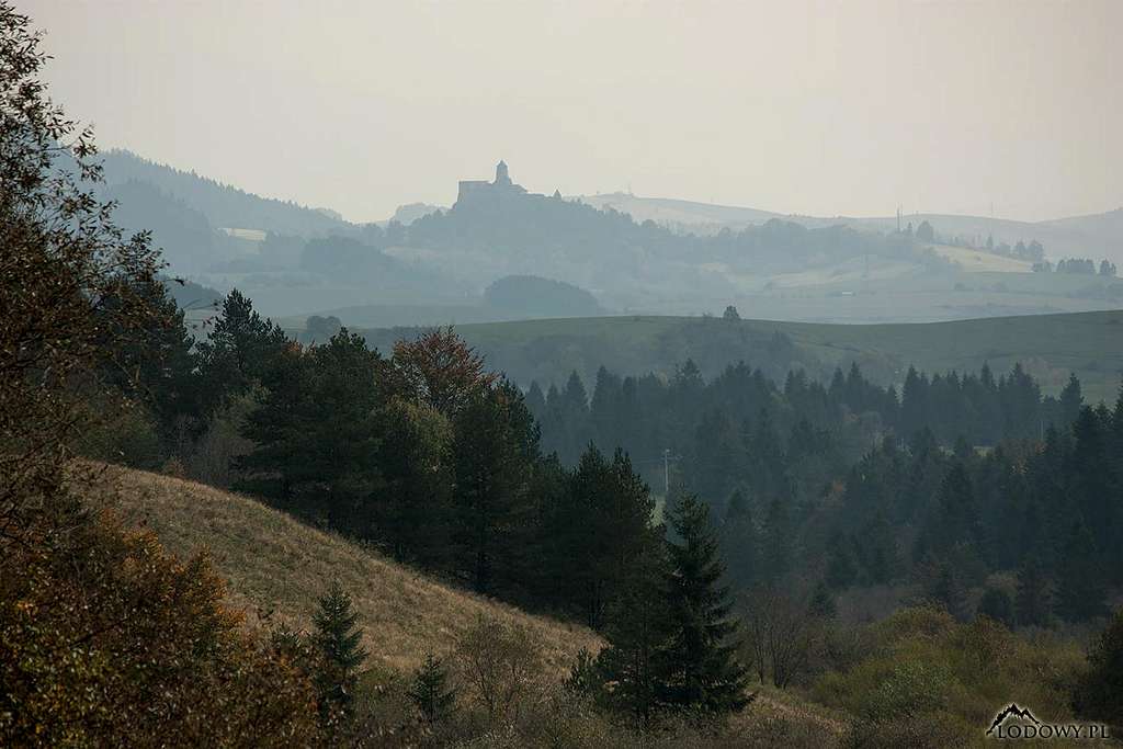 Stara Lubovna castle hill