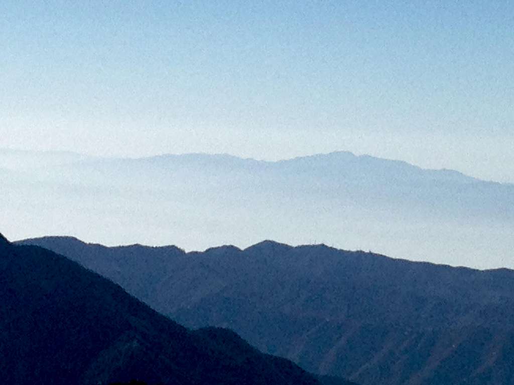 San Jacinto Peak (in the distance) from Baden-Powell