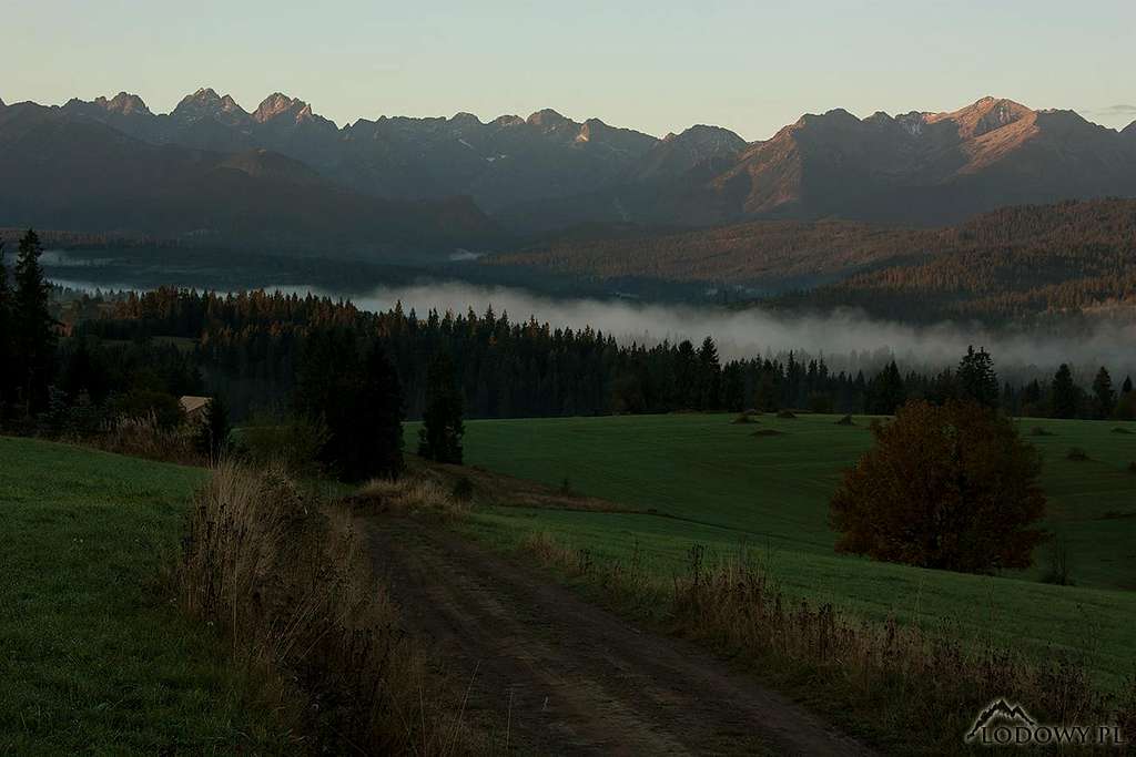 High Tatras at sunrise