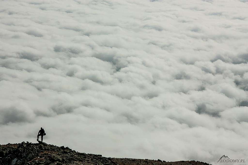 Far above the clouds