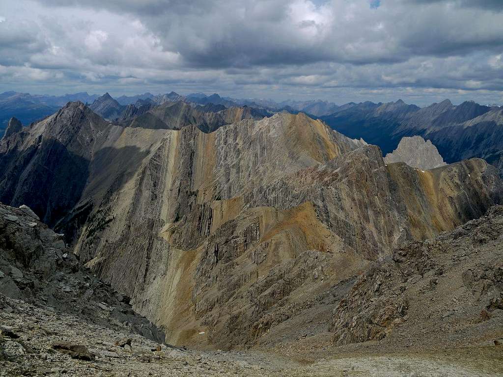 Layers Across the Canadian Rockies