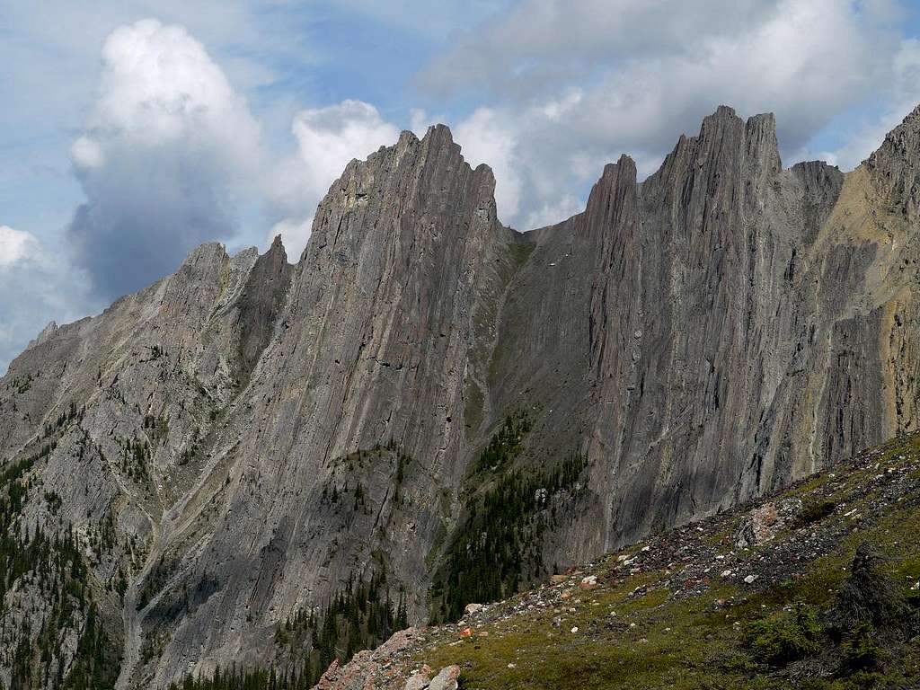 West Towers of Mount Cory