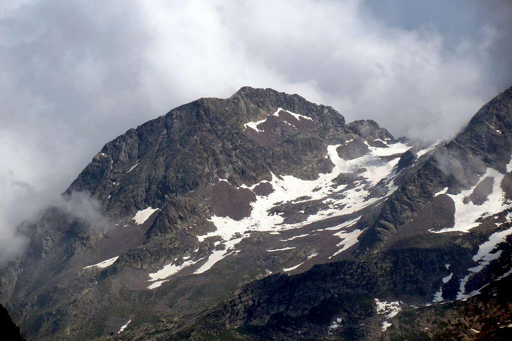 Marienhorn or Corno Maria North Wall & West Face