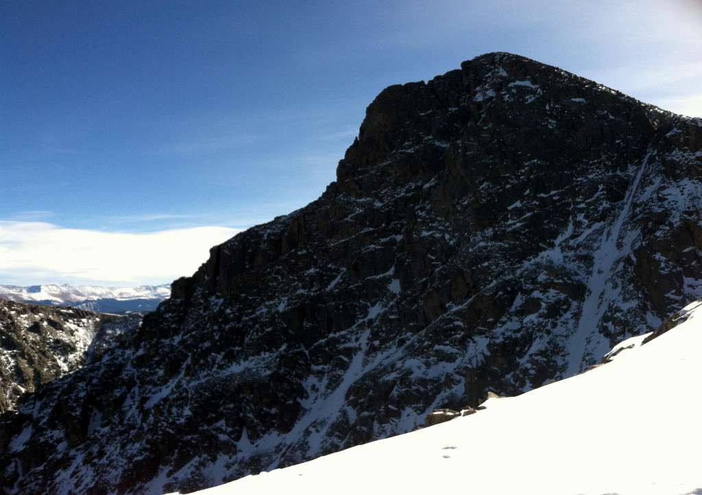 The North Face of Mount of the Holy Cross, November 9, 2014
