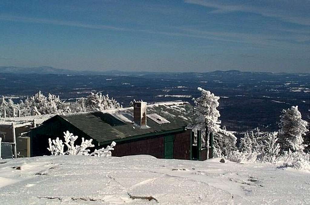 Shot of fire tower station...