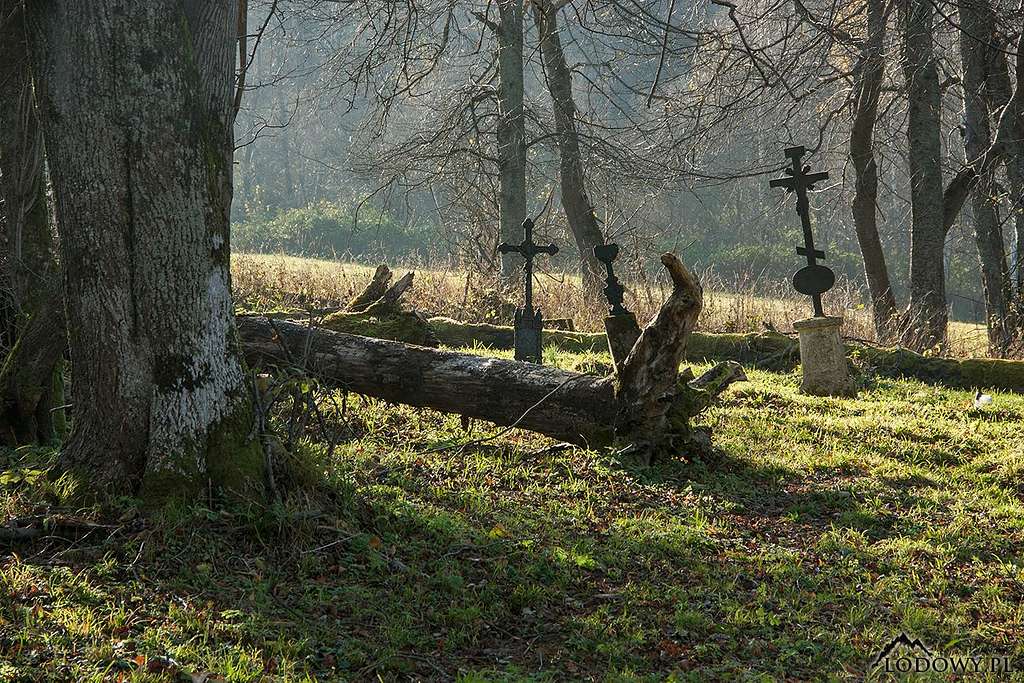 Tworylne. Cemetery remnants