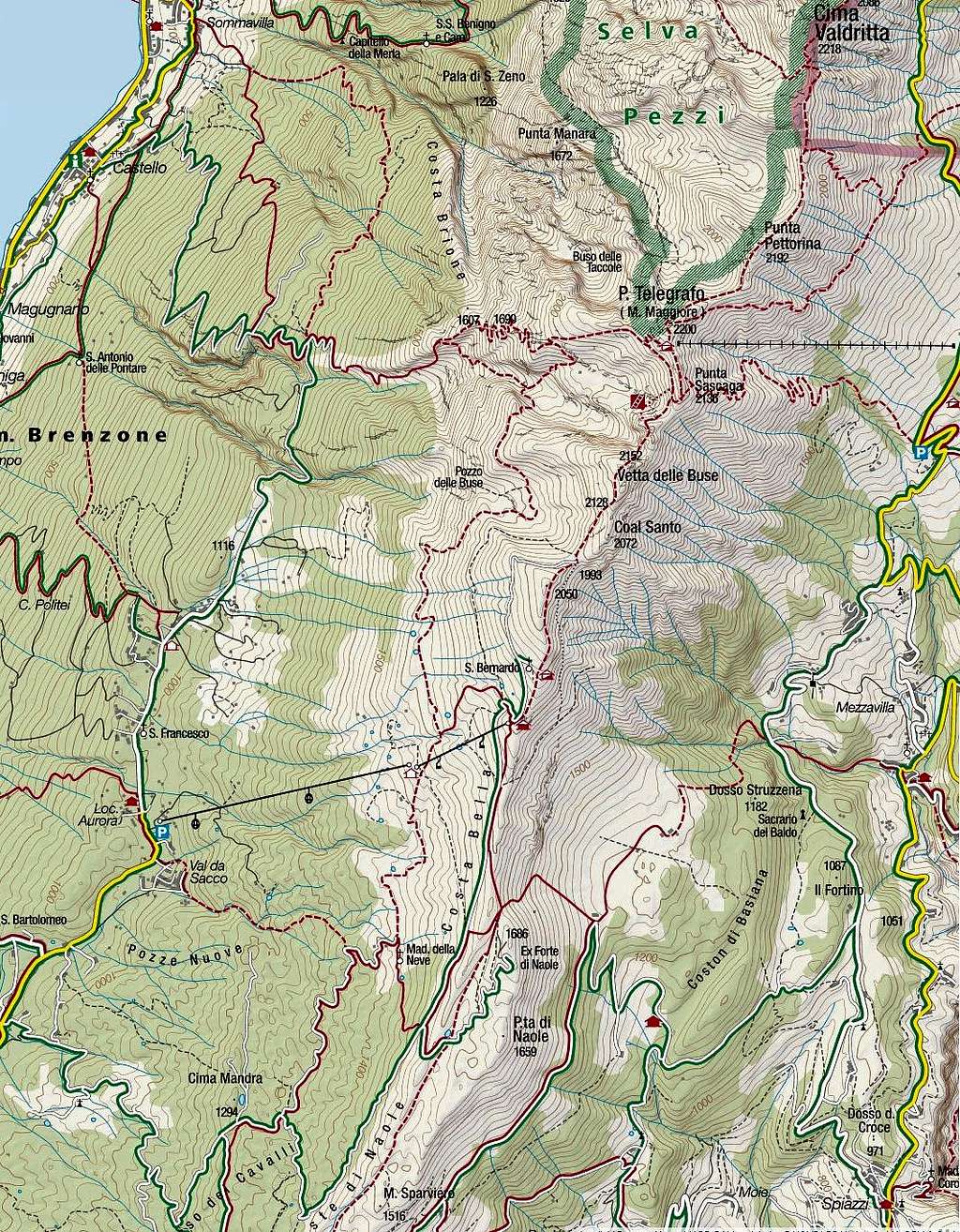 Cima Valdritta map 2
