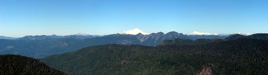 Meadow Mountain east summit - north pano