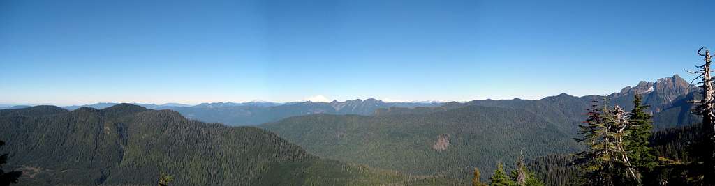 Meadow Mountain west summit - north pano