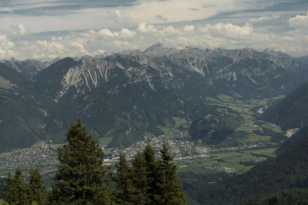 Lechquellengebirge above Bludenz