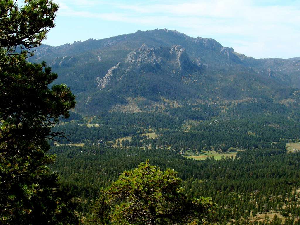 View of Black Elk & Elkhorn Peaks