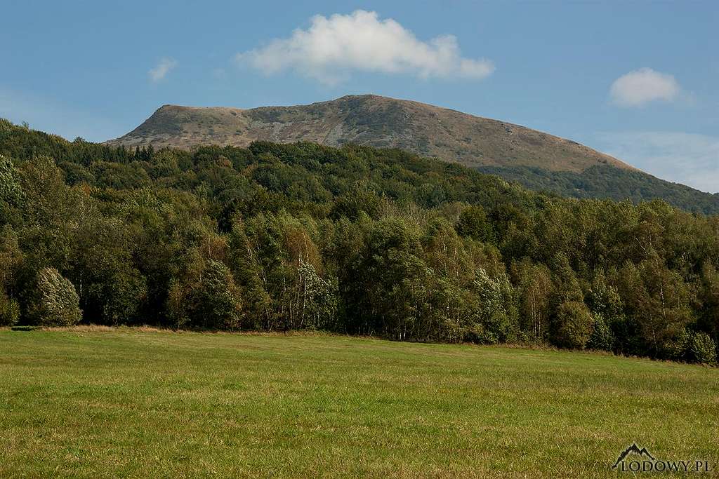 Mount Tarnica from Wolosate