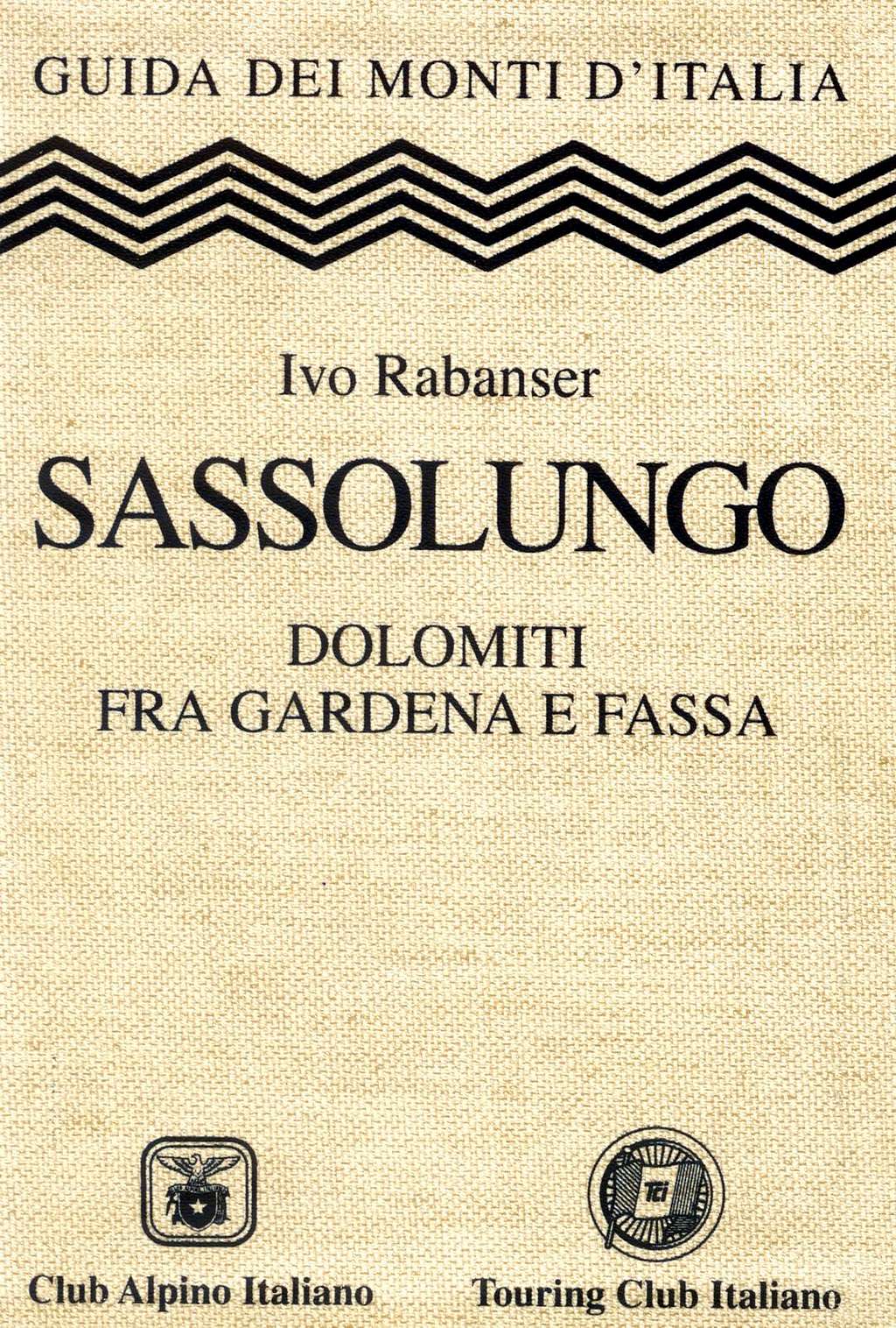 Sassolungo guidebook