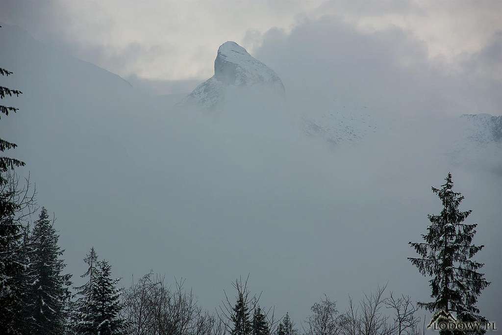 Novy Vrch above the mist