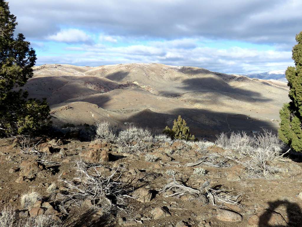 View of Seven Lakes Mountain from Porcupine Mountain
