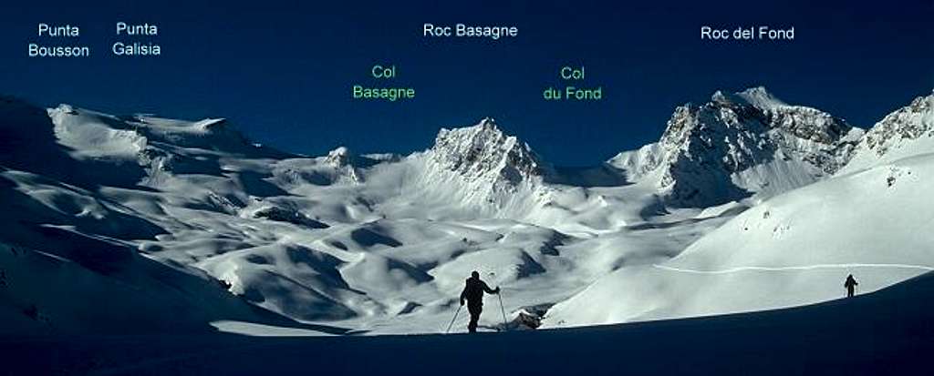 ridge between Val de Rhêmes...