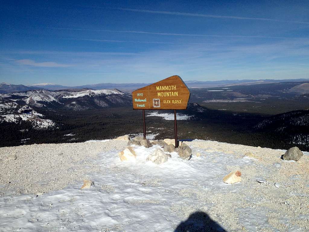 Mammoth Mountain Summit