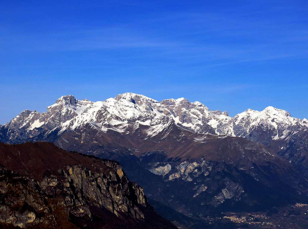 Southern Brenta group from Cima Parì