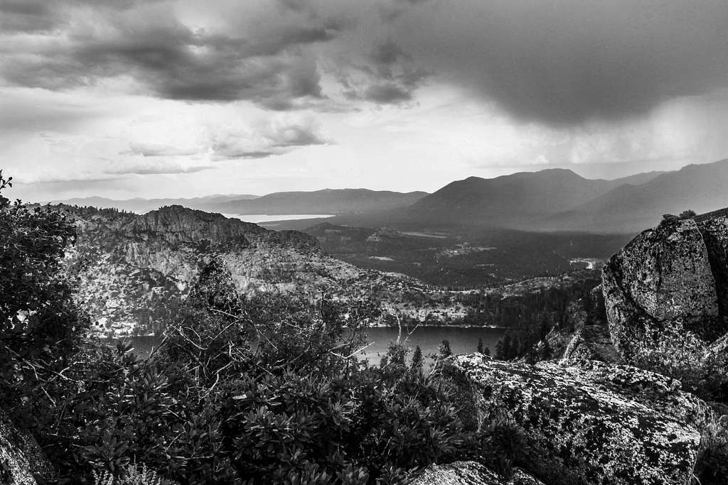 Storm over South Lake Tahoe