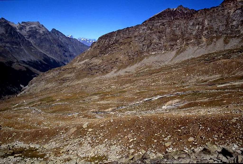 View northwards from the neighbourhood of Chabod refuge