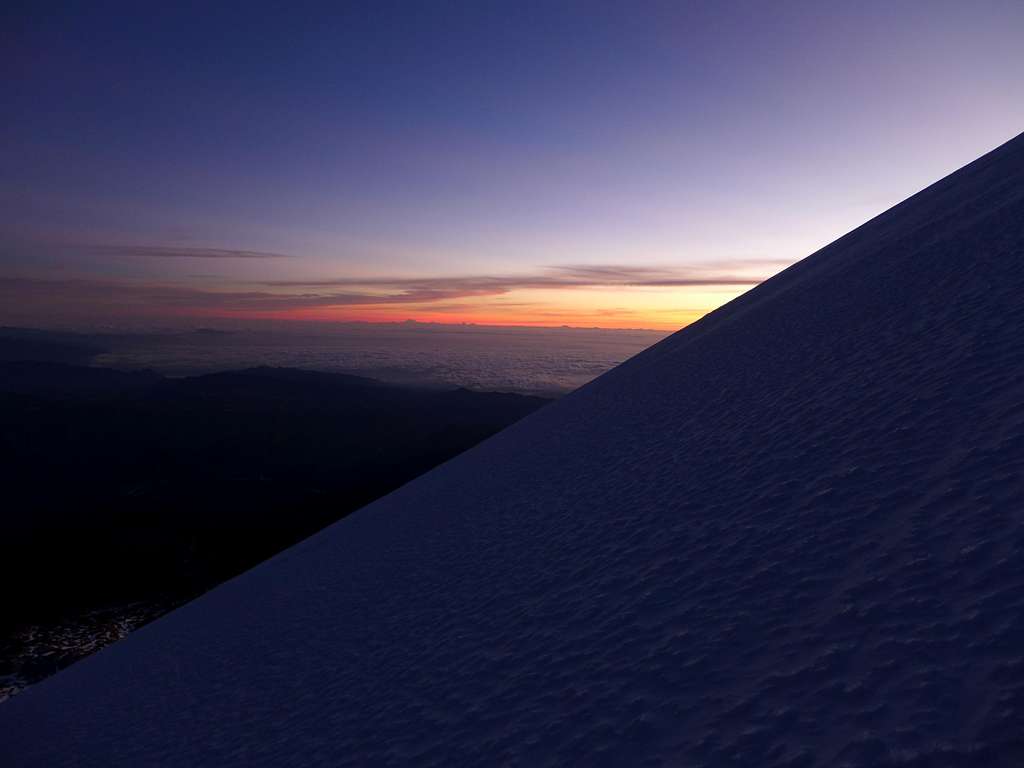 Sunrise on Jamapa Glacier-Orizaba