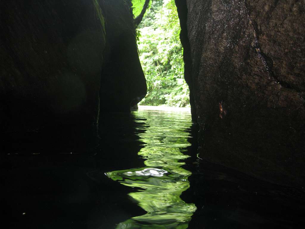 Inside the Titou Gorge