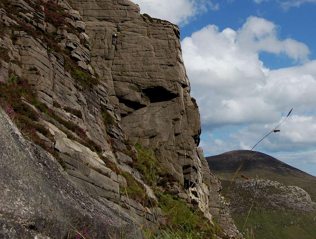 Rock CLimbing in the Mournes