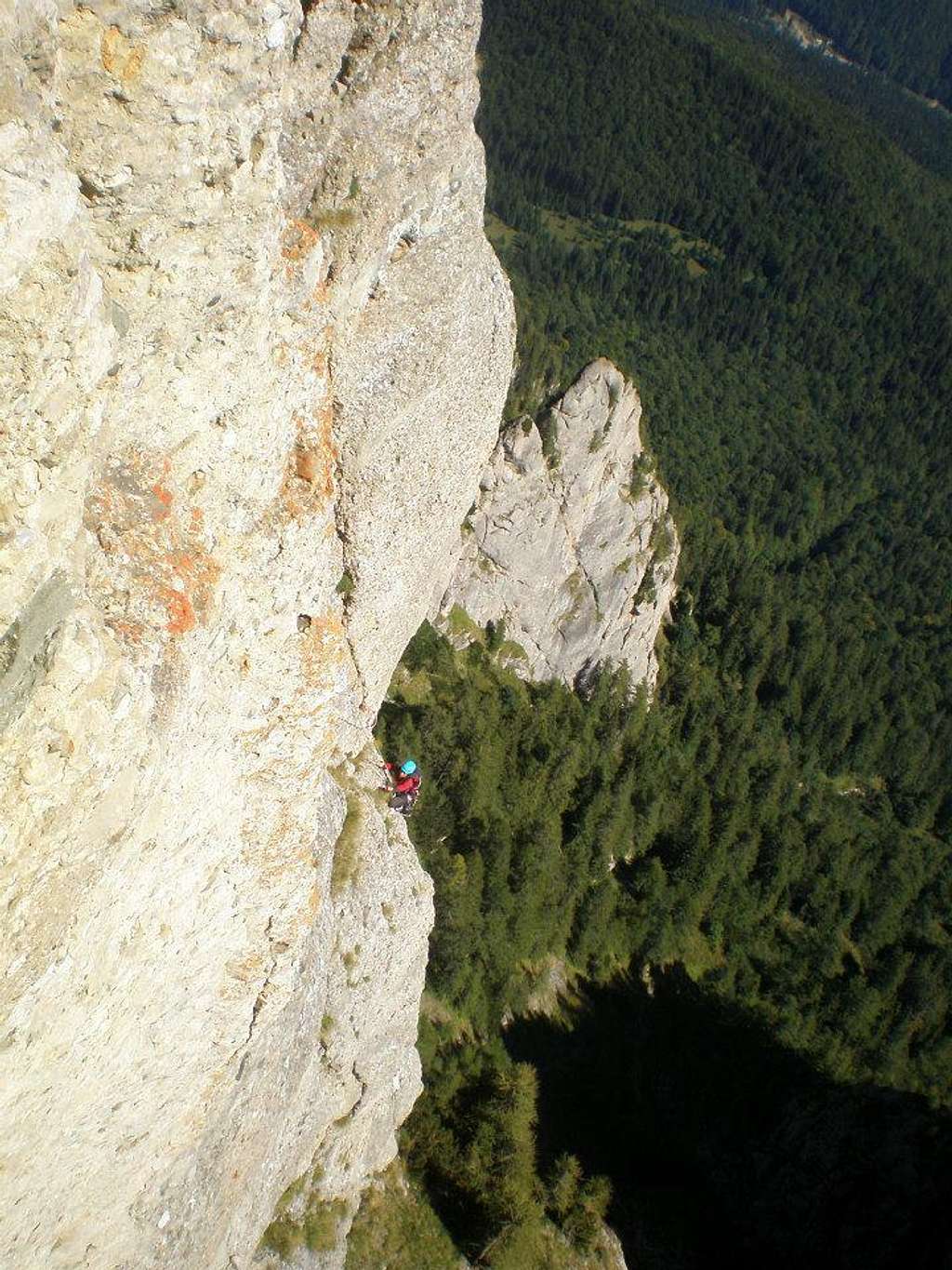 Climbing in Costila