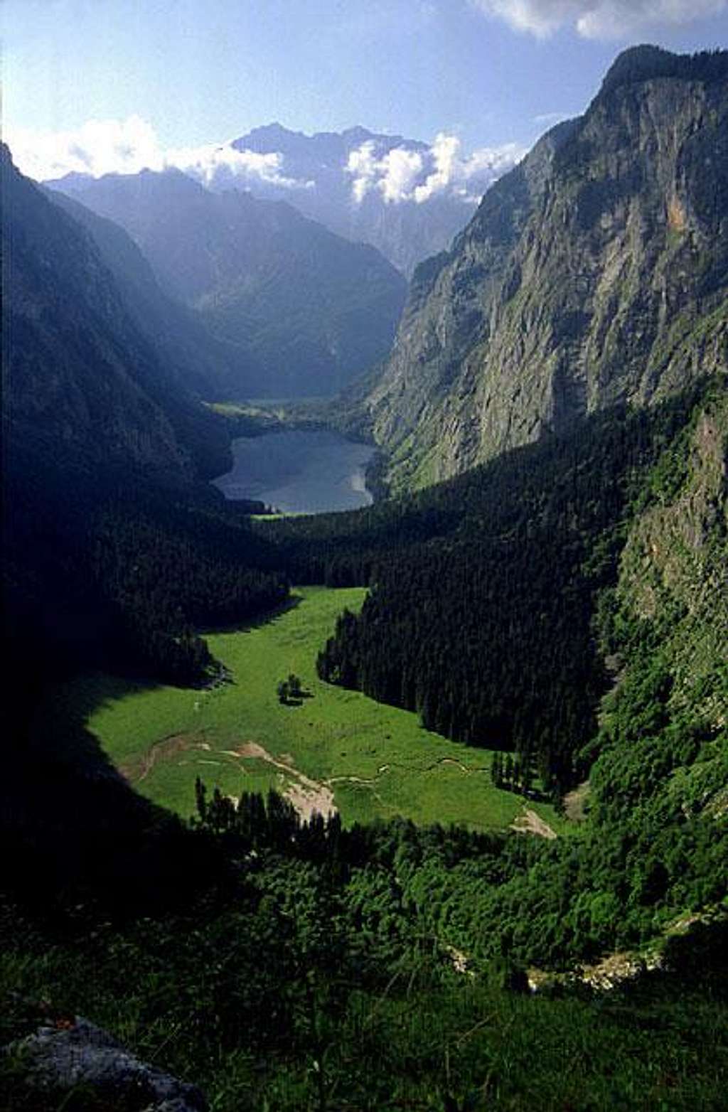 Obersee and - in background -...