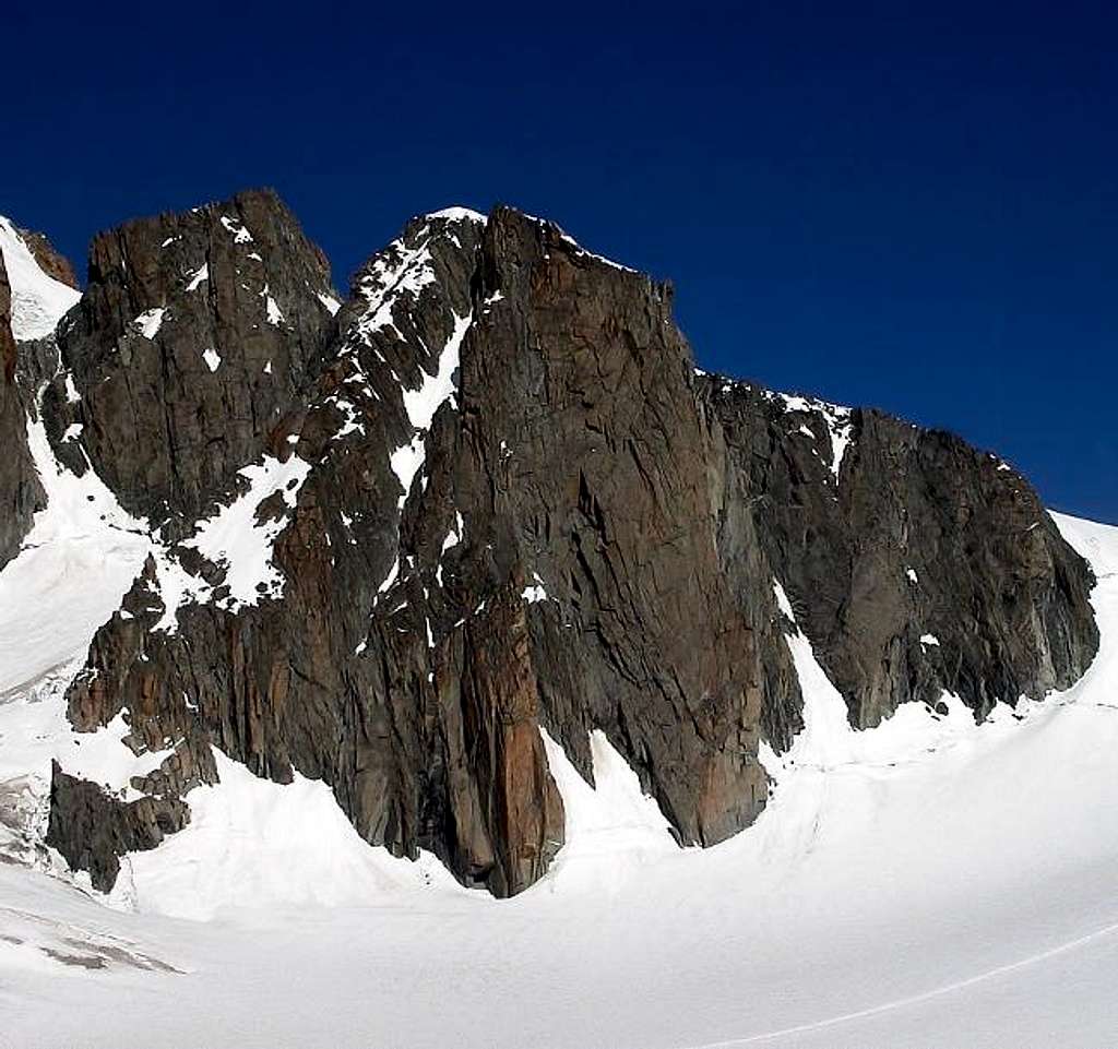 La pointe Lachenal (3613 m.)...