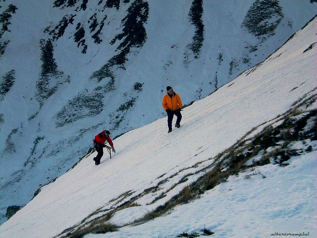 Snow-slopes on Alpe di Succiso