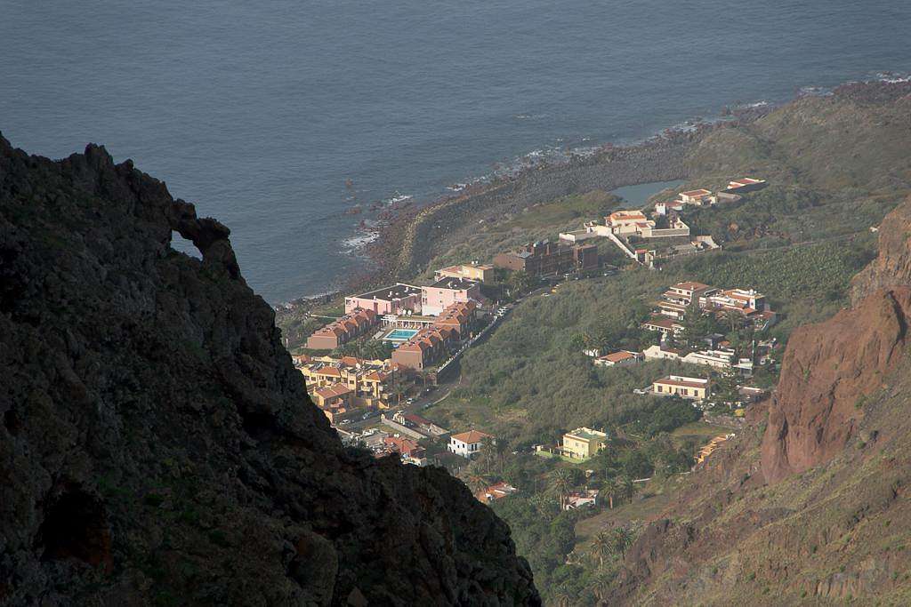 Looking down onto La PlayalA pLAYA