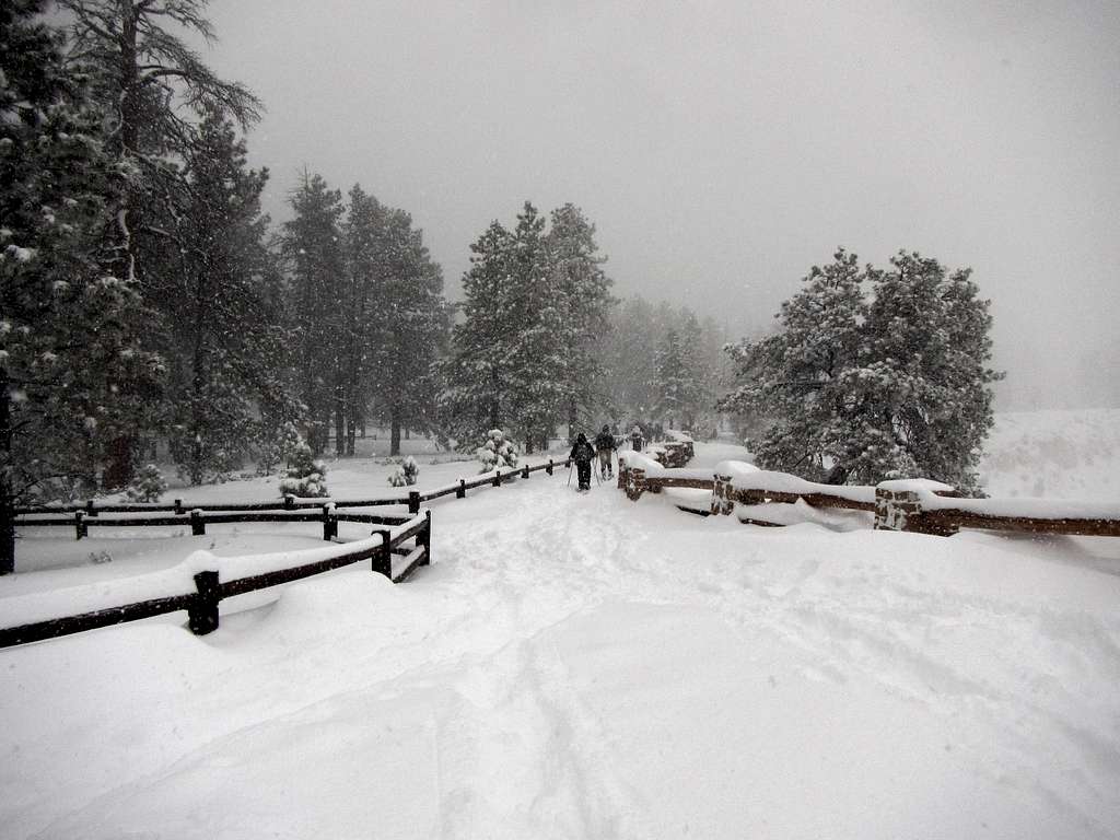 Bryce Canyon in winter -2