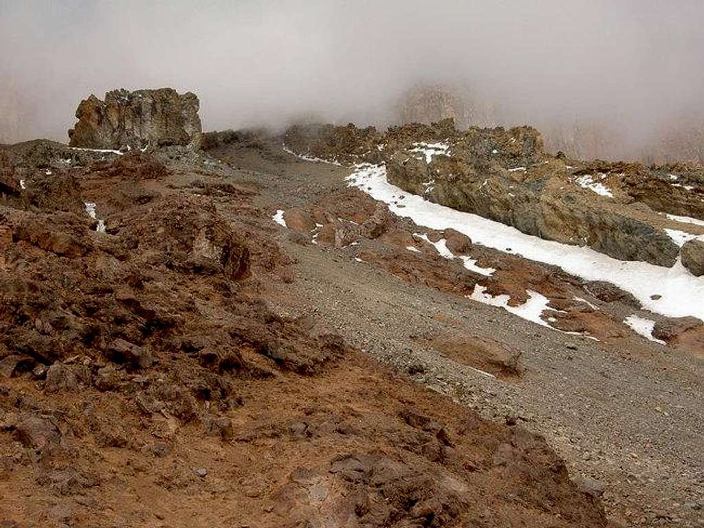 The Crater Rim looms...