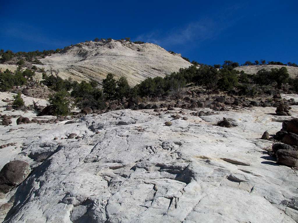 Upper Calf Creek Falls slickrock trail
