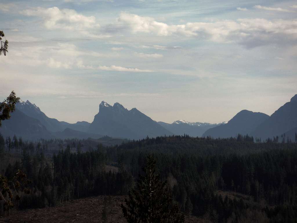 Mount Baring in the distance