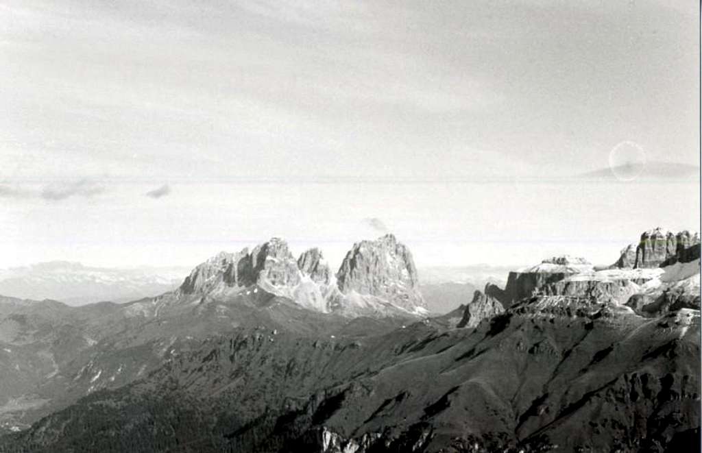 By Punta Rocca to Langkofel Grohmannspitze, Fünffingerspitzel 1968