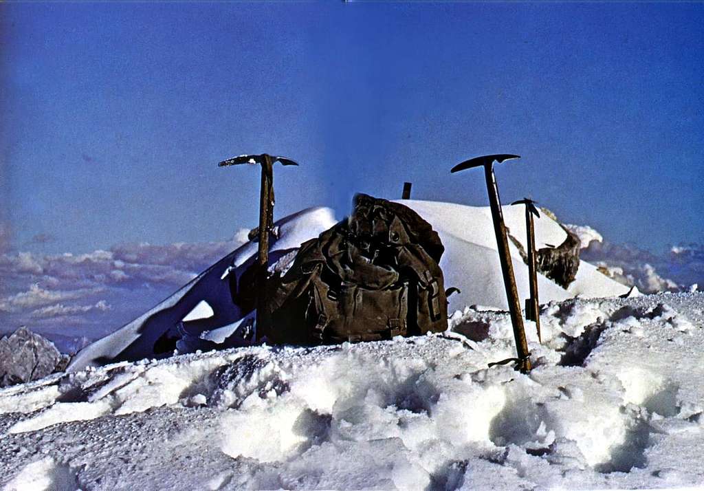 Military Journey in Dolomites ... Monte Antelao 1968