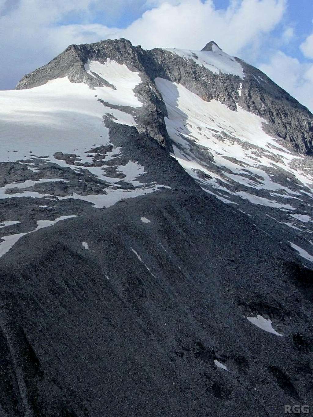 Hoher Weißzint from the Napfspitz