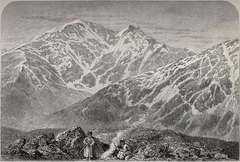 Tungsorun vu de l'Elbruz