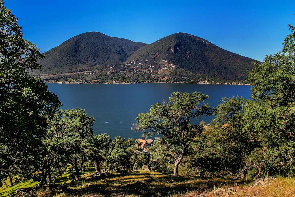 Mt. Konocti from Sulfur Point