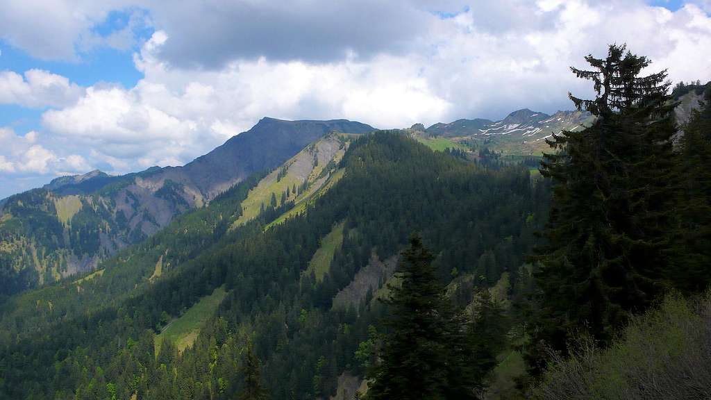 Valuera Ridge, Hoher Freschen and Matona