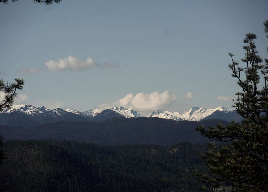 The towering Cascades