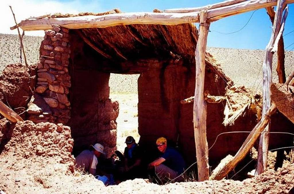 The hut in Valle del Colorado